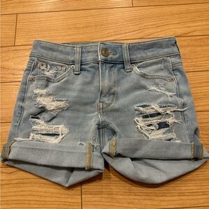 American eagle women’s jean shorts